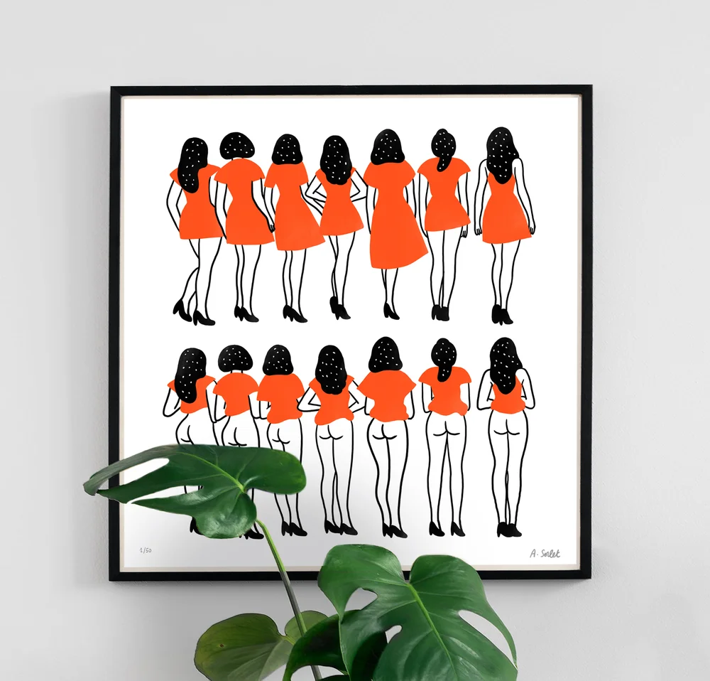 'Under the Girls Skirts' by Agathe Sorlet // DNAMAG