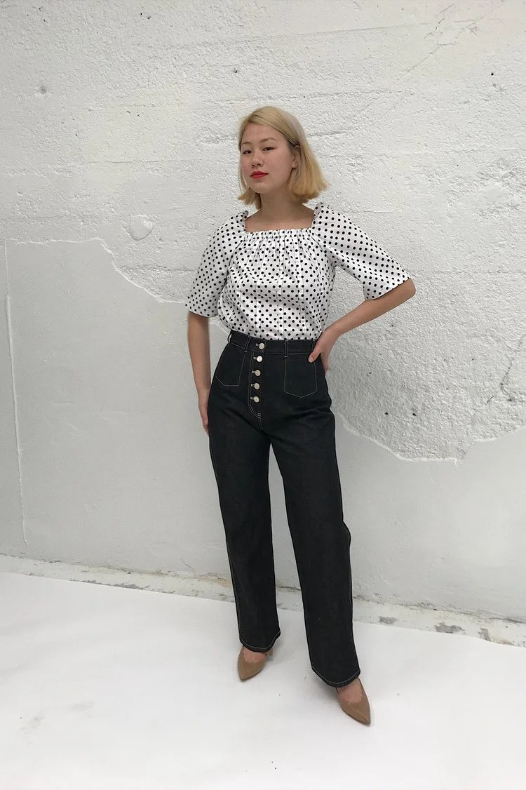 Polka Dot Posy Top by House of Sunny available at Lisa Says Gah