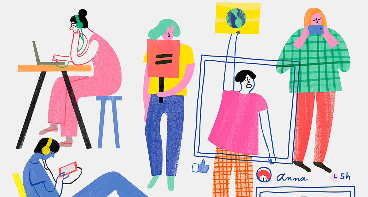 Everyday Illustrations by Monica Andino 