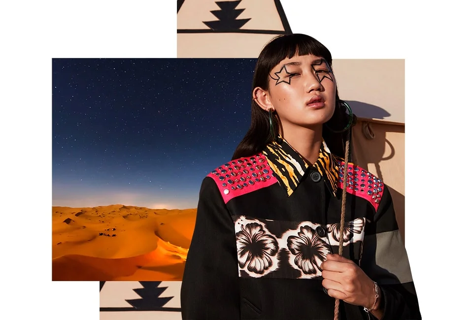 non-festival festival style at Farfetch