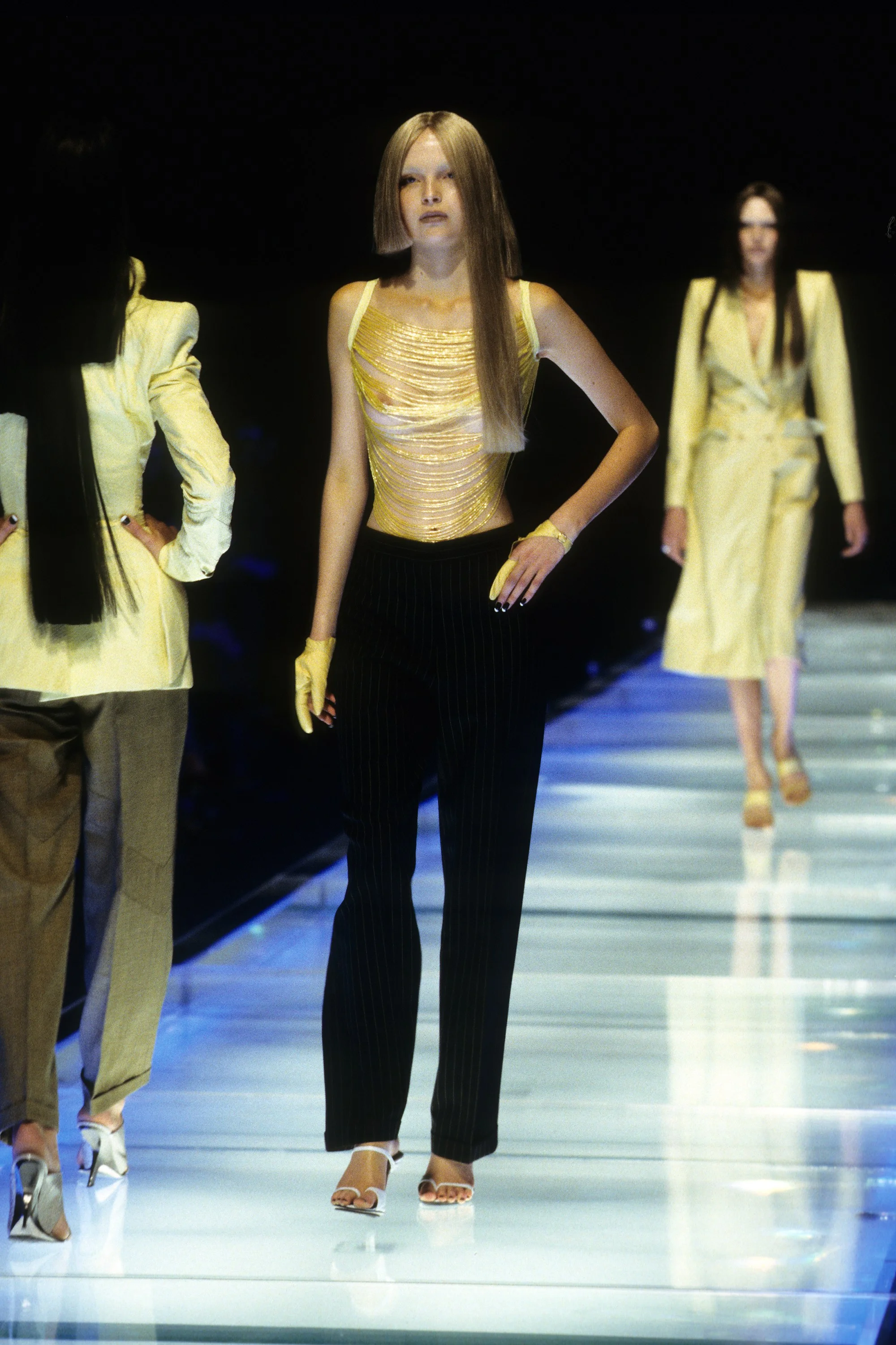 Alexander McQueen Spring 1998 via Vogue archives