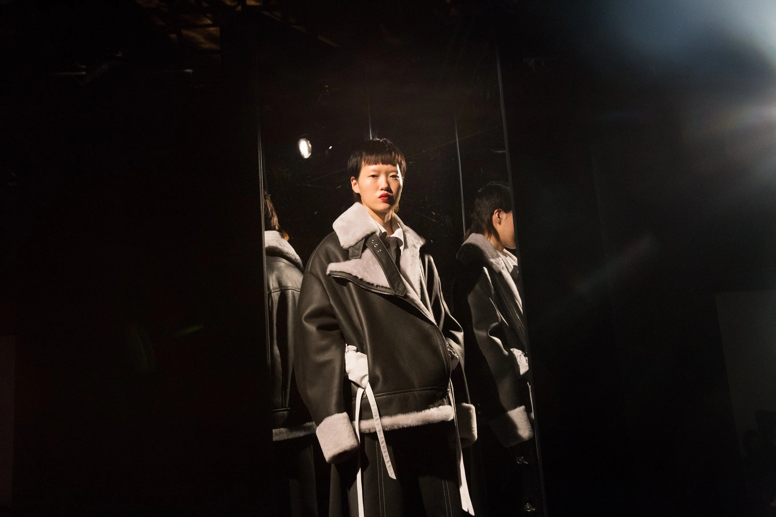 Claudia Li at New York Fashion Week via DNAMAG.co