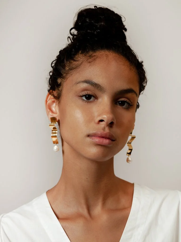 Lunette Earrings by Wolf Circus Jewelry // DNAMAG