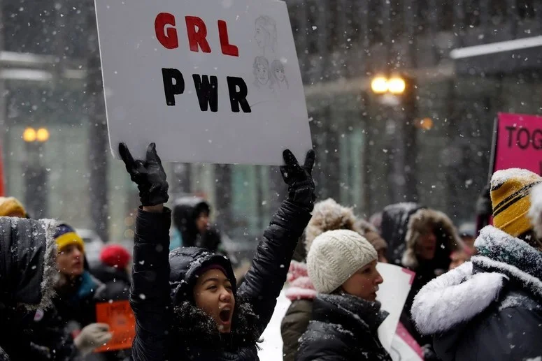 GRL POWER @ Womens March 2019  