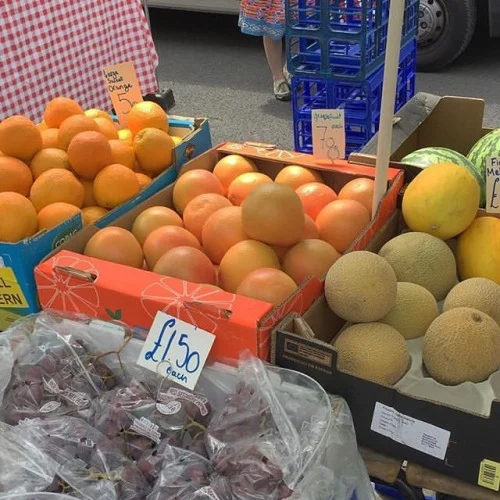 fruit stands 