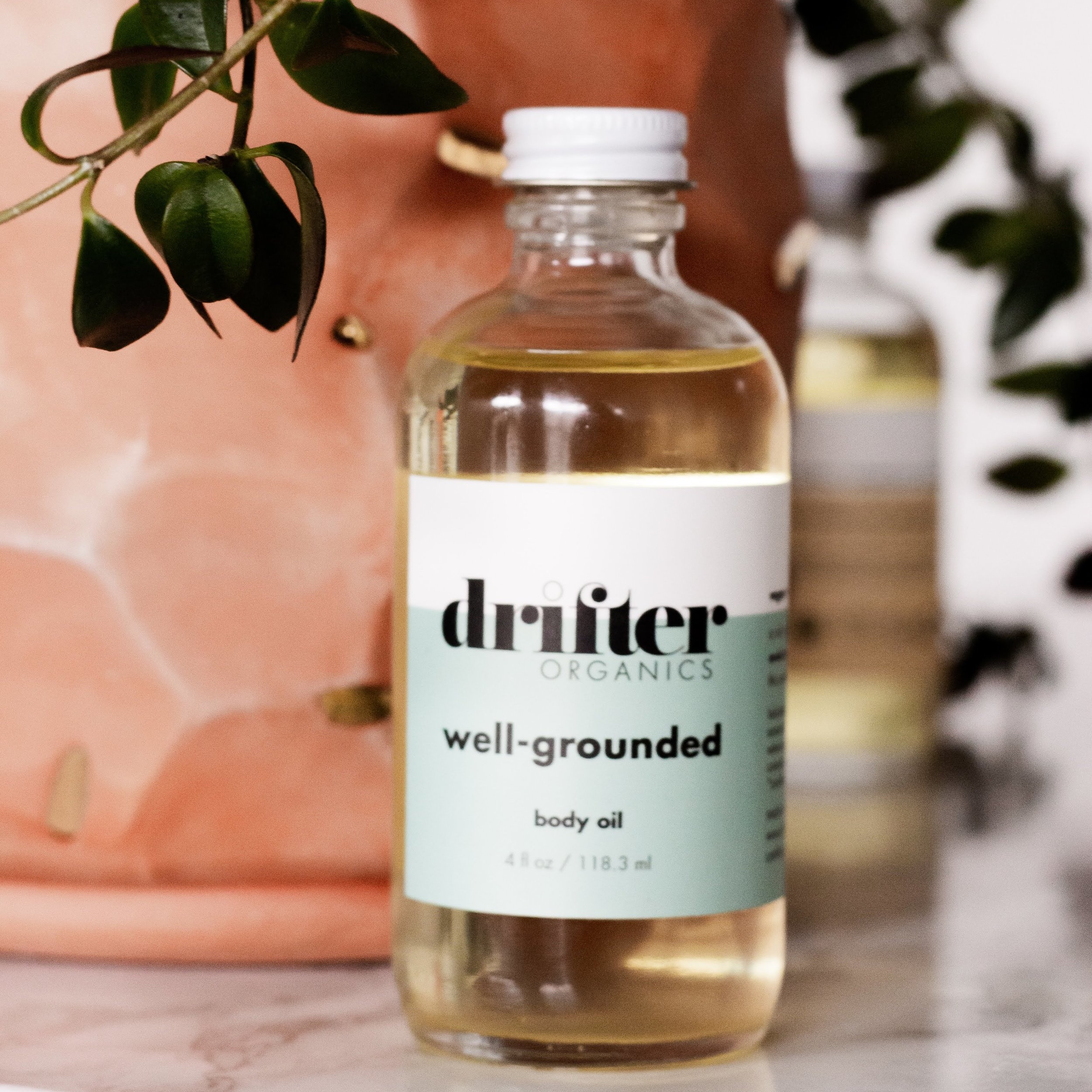 Drifter Organics well grounded body oil