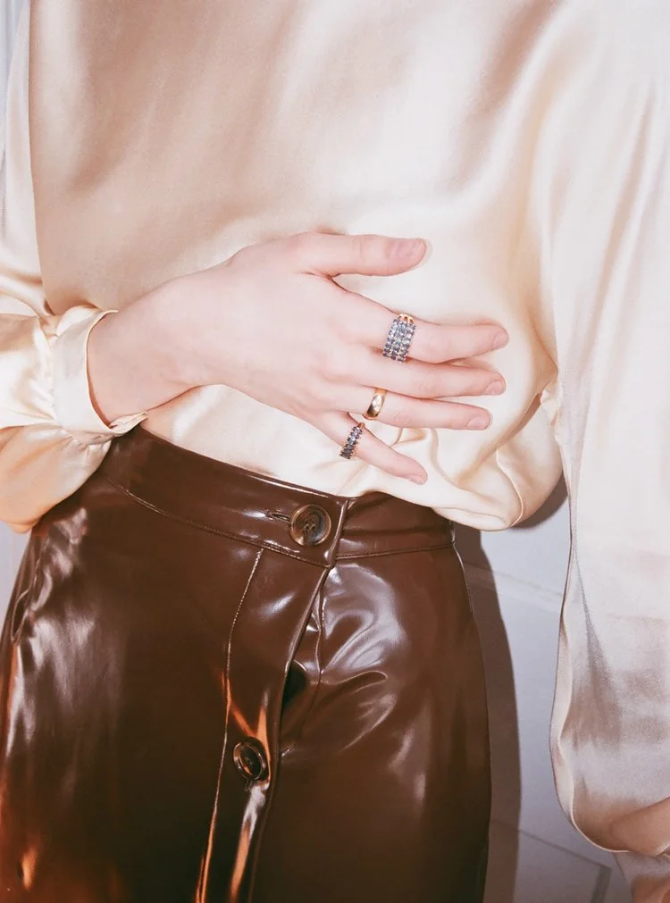 Vintage 14k Yellow Gold Ring by Lucia Zolea