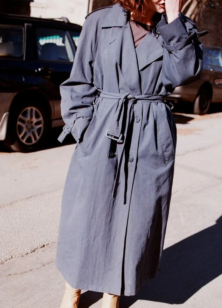 Vintage trench by Lucia Zolea