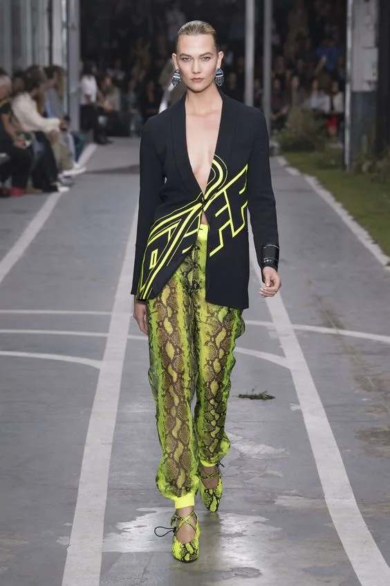 Off White SS19 via Vogue