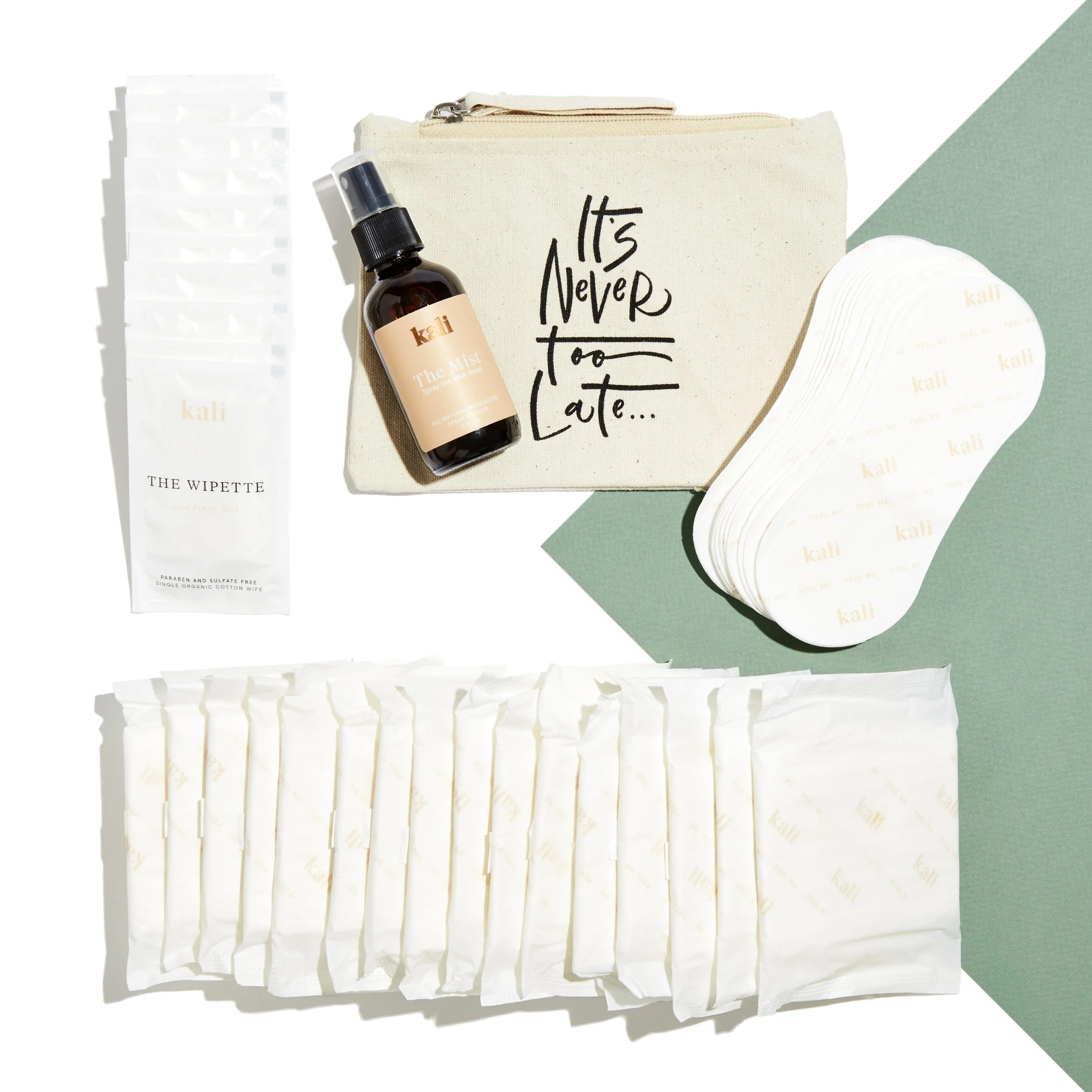 Kali organic pad box