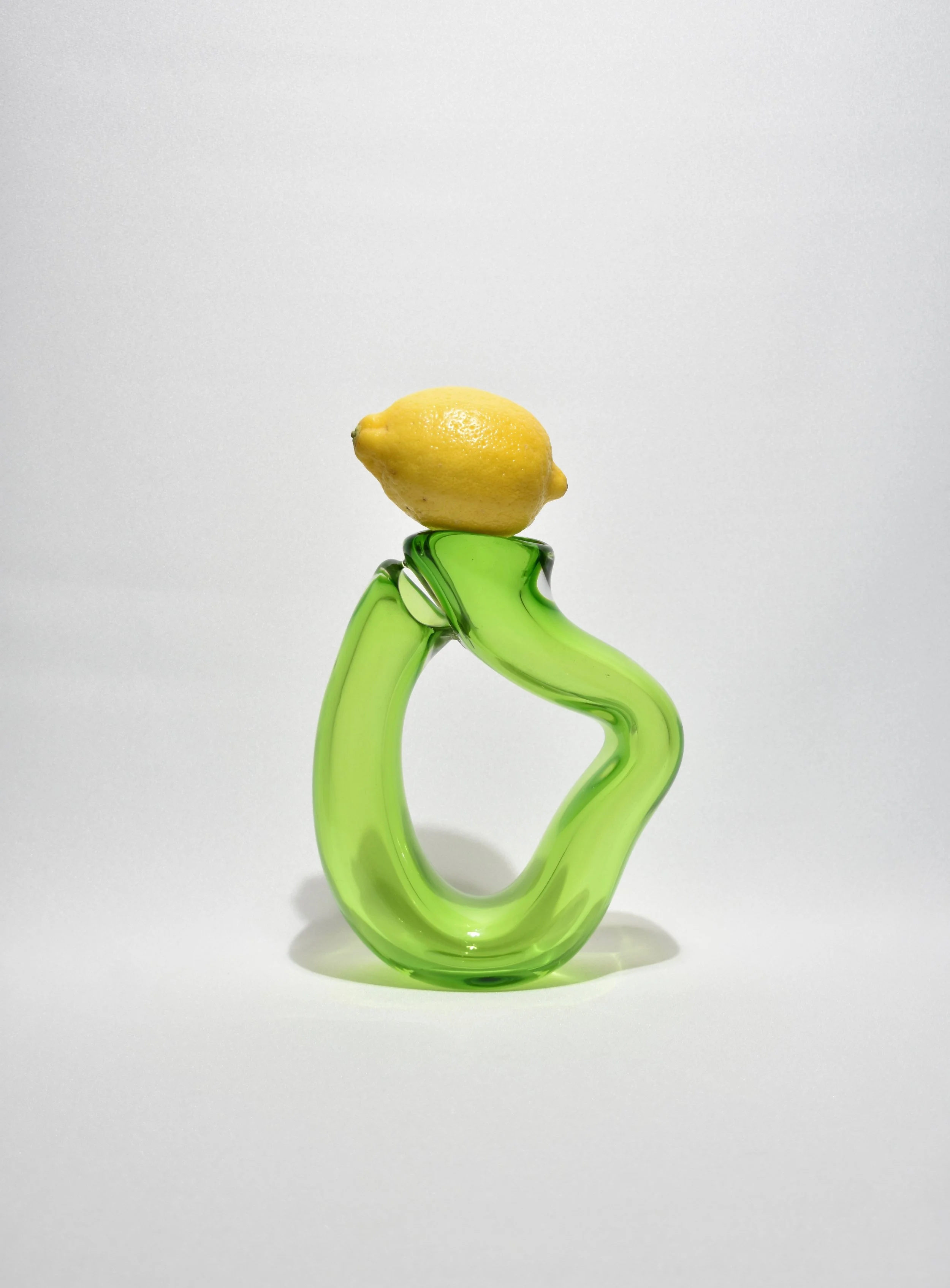 Casa Shop - Free form curved art glass vase