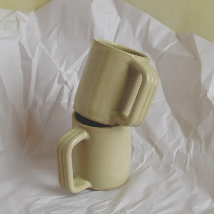 Cordage Mug in chartreuse by Summer School