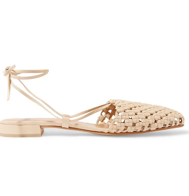 LOQ Costa lace-up woven flats