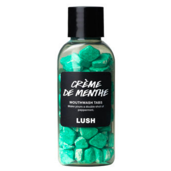 Lush Cosmetics mouthwash tabs