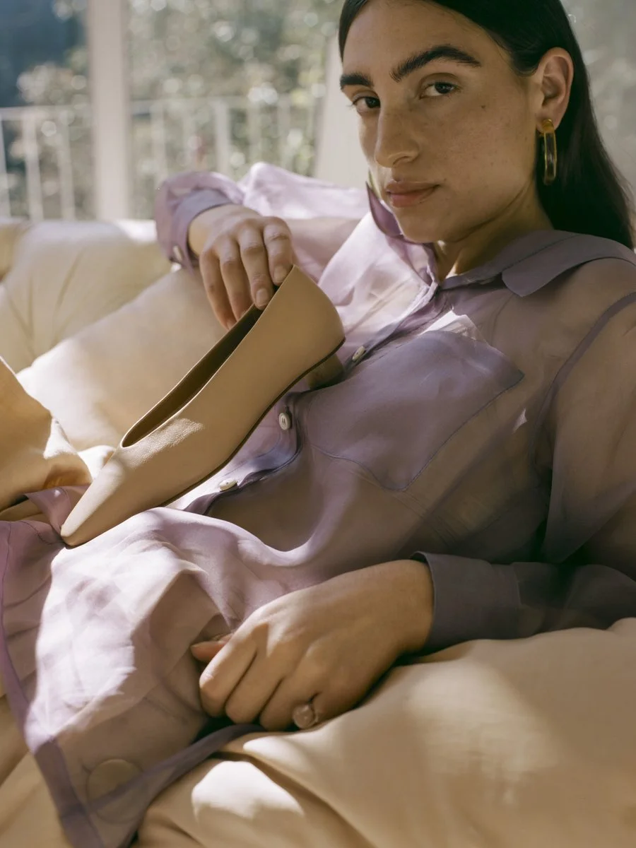 LOQ paz flat in nude