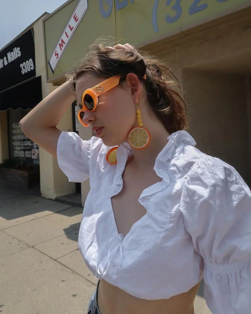 Slice of Citrus Earrings by Cloud Hunter