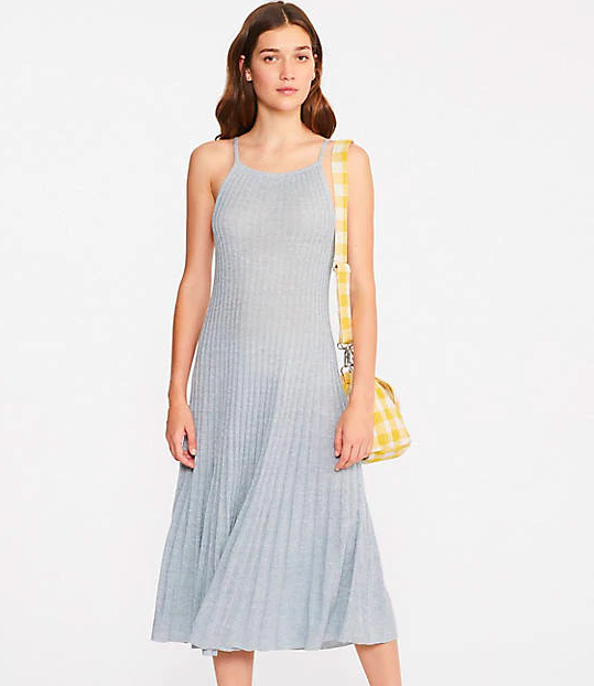 Lou and Grey strappy sweater dress on sale