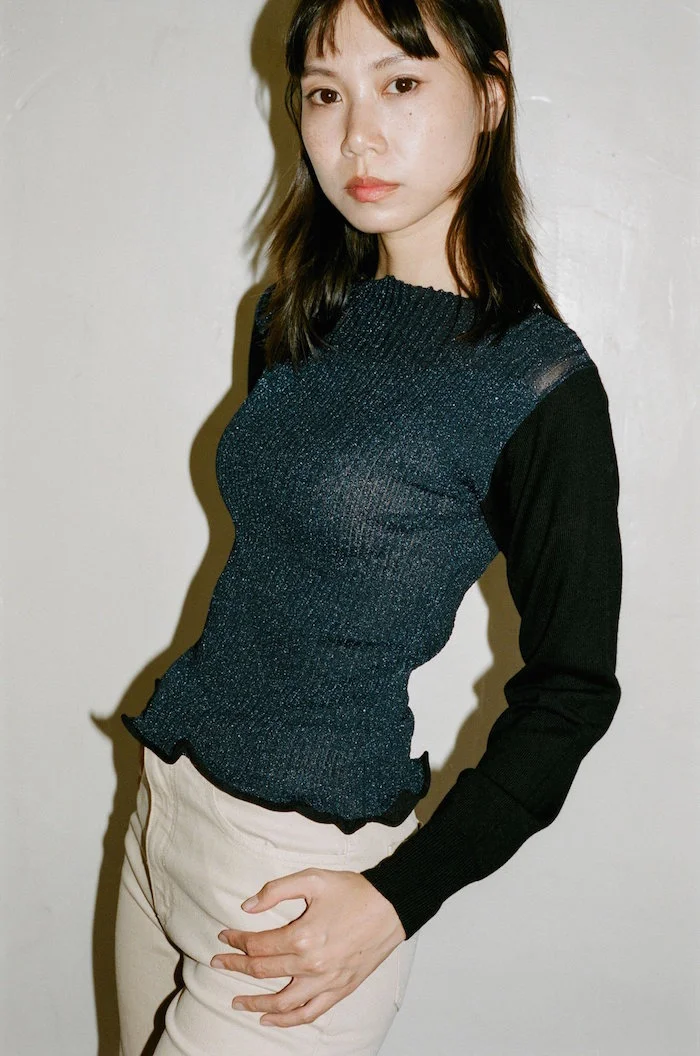 Rachel Comey - Nanda Top in blue 