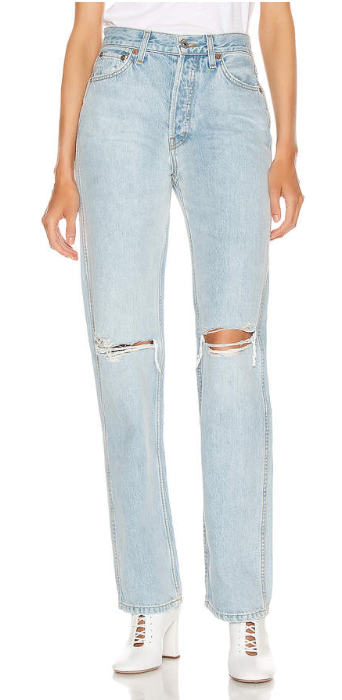 Re/Done high rise denim