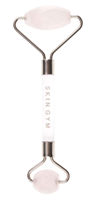 Skin Gym rose quartz crystal facial roller