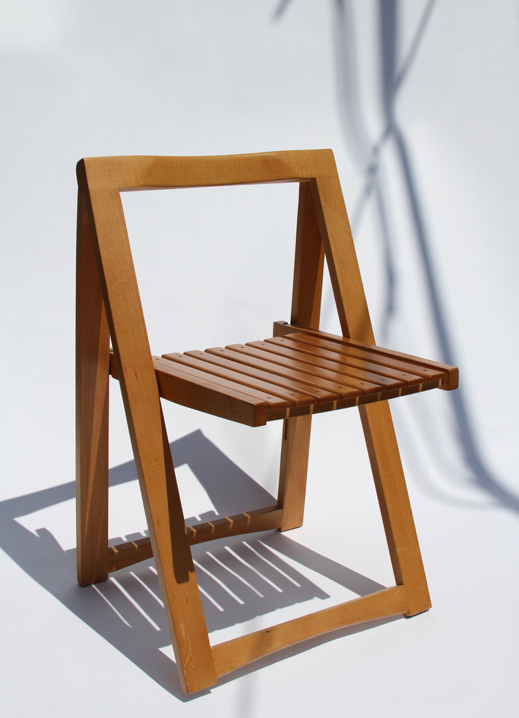 Aldo Jacobner, Trieste Folding Chair