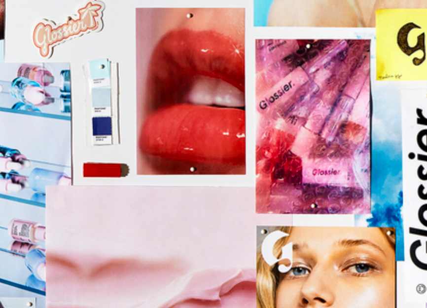 Glossier moodboard