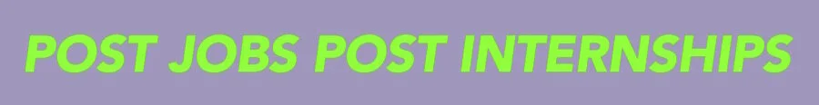 post creative jobs and internships on DNAMAG