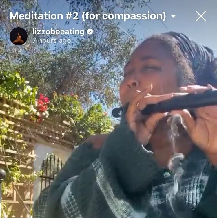 Meditating With Lizzo 