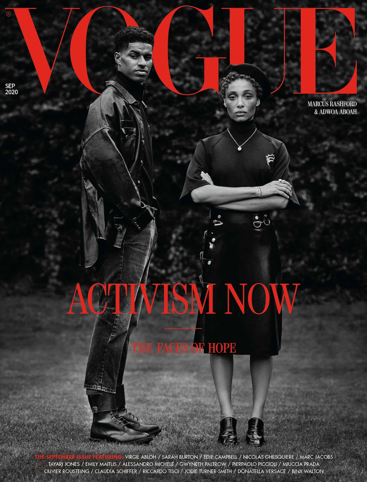 British Vogue September 2020 issue shot by Misan Harriman