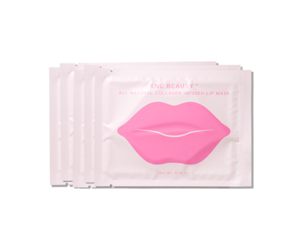 KNC Beauty all natural collagen infused lip masks 