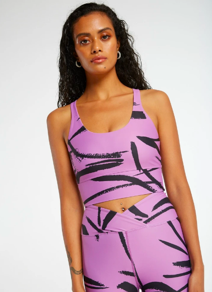 Year of Ours abstract sports bra
