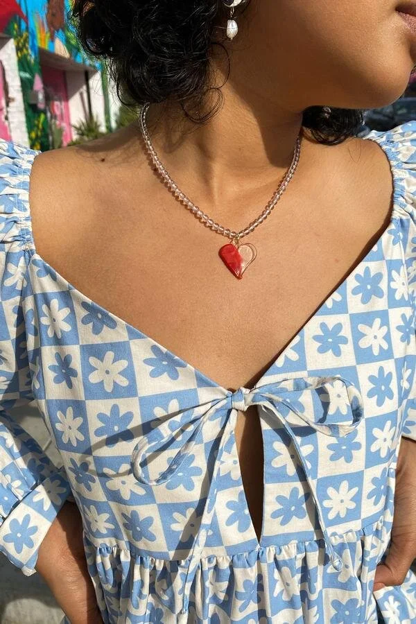 Half Heart Necklace by Alterita