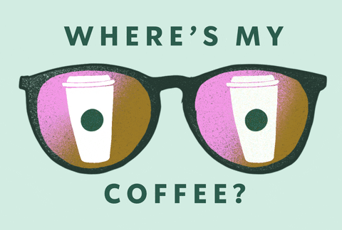 Instead of Starbucks. ...