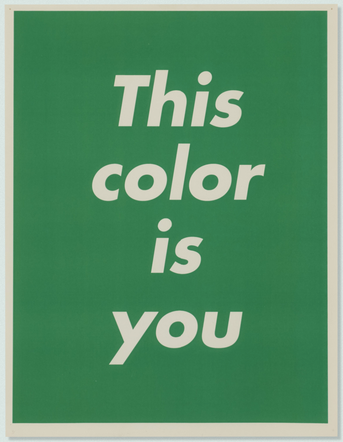 Barbara Kruger, 1995