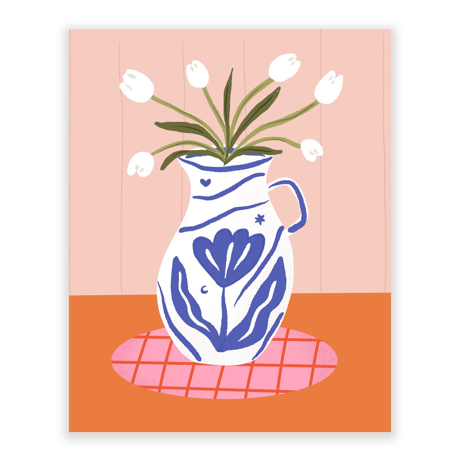 Vase print by Laura Supnik