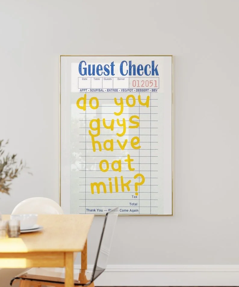 Do You Guys Have Oat Milk?