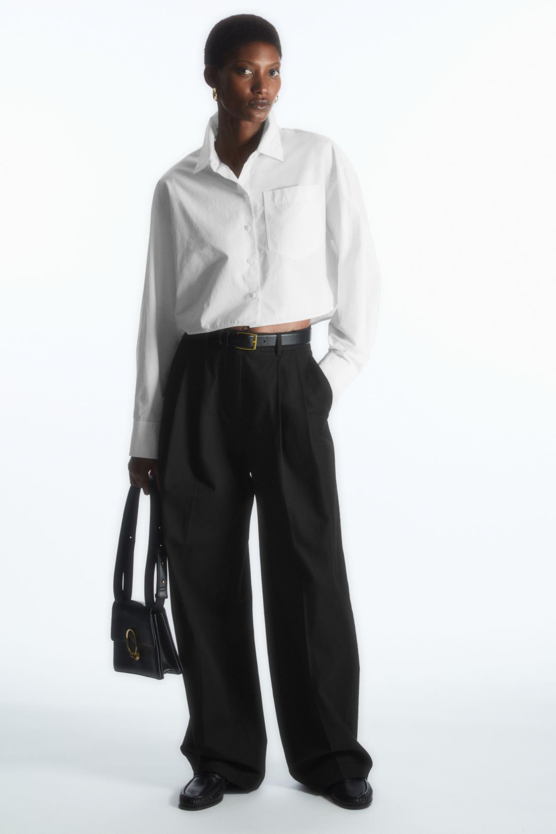 Cos wide leg tailored pants