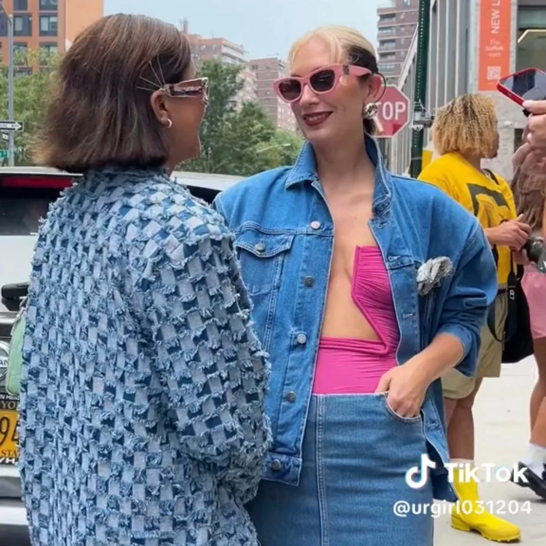 5 Good TikToks From New York Fashion Week SS24 Street Style
