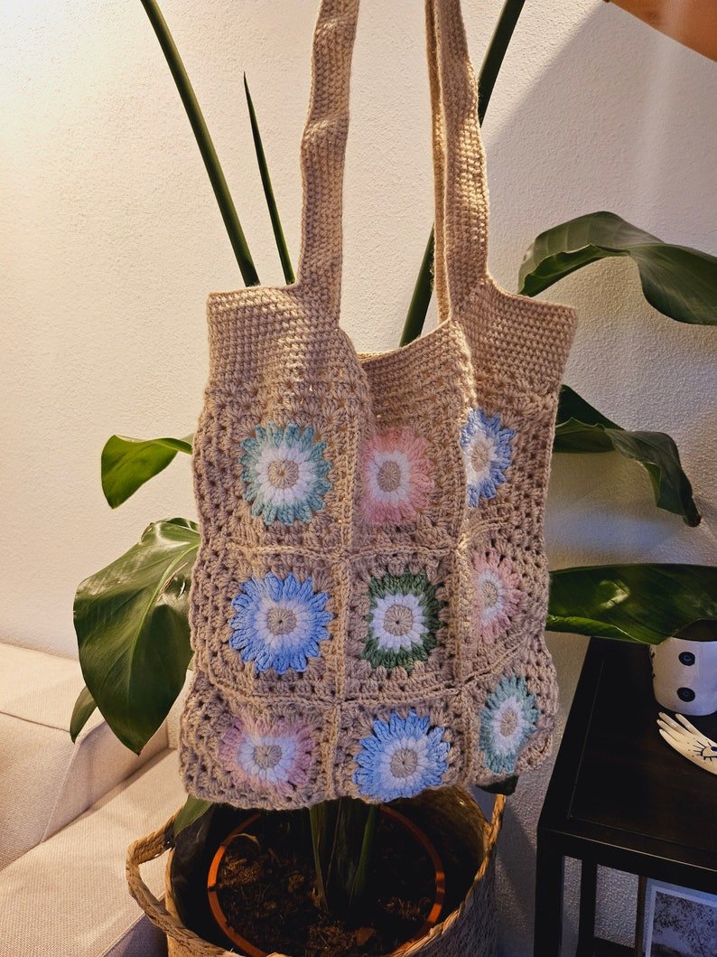 Etsy knit bag
