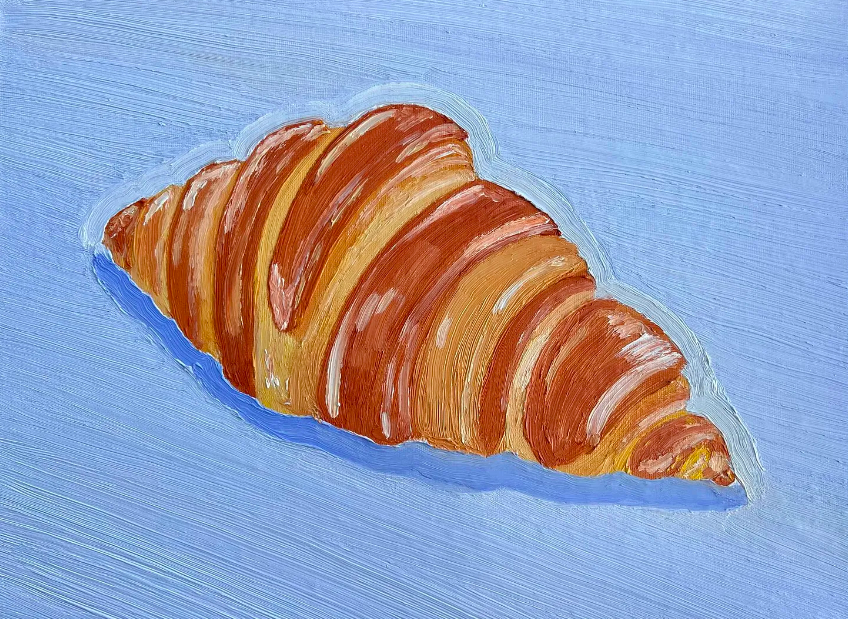 Artist Marie Hiot Paints and Sculptures Delicious Treats 