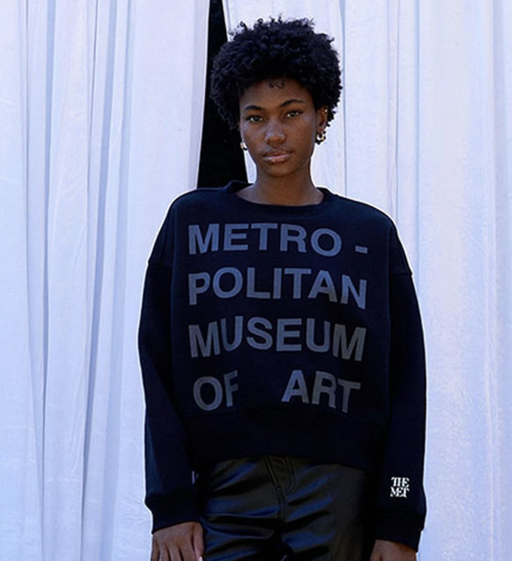 The Met x PacSun sweatshirt