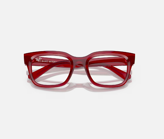 Ray-Ban chad optics bio-based red frames