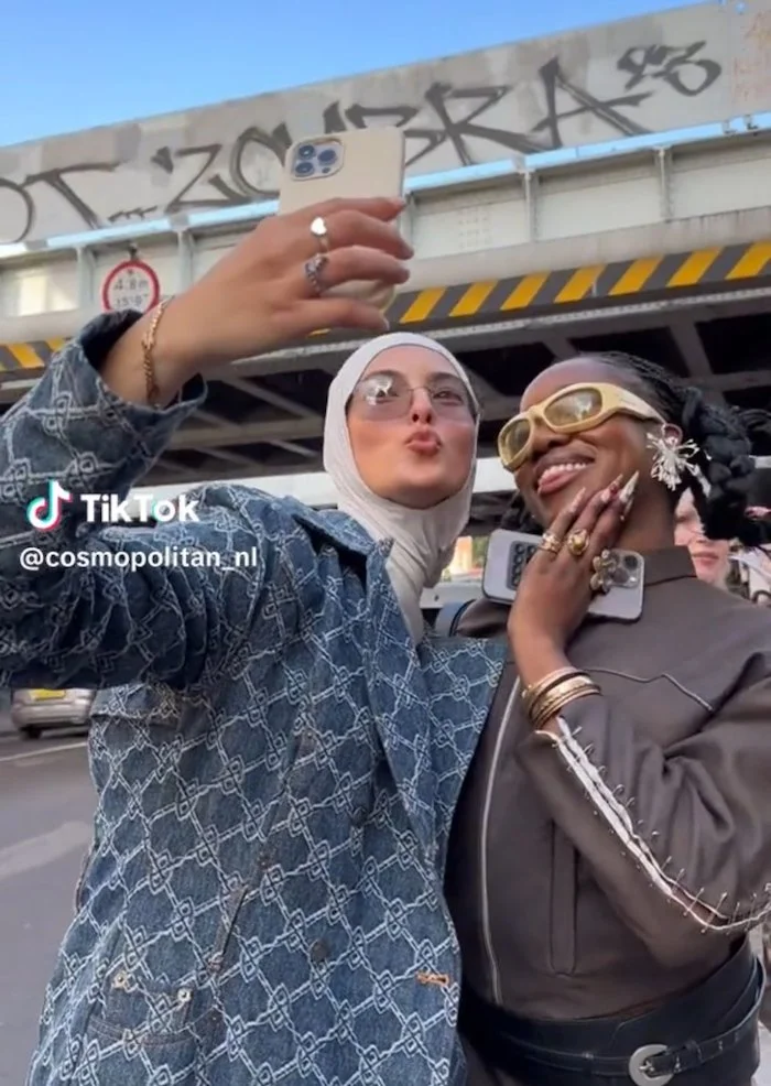 5 GOOD TIKTOKS FROM LONDON FASHION WEEK SPRING 2025 STREET STYLE