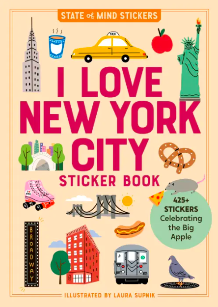I Love New York City Sticker Book by Laura Supnik