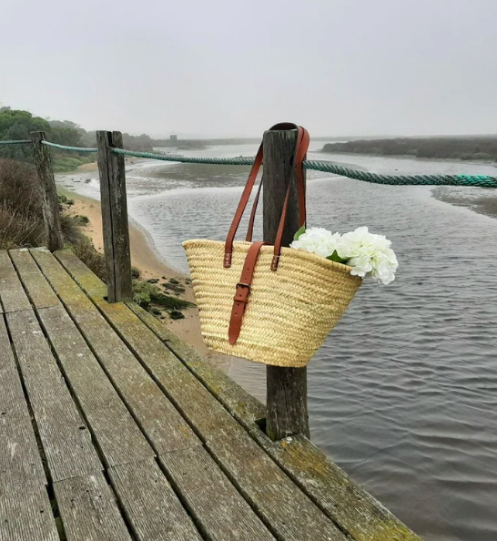 French Market Straw Tote