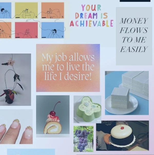 My Vision Board Under Review  