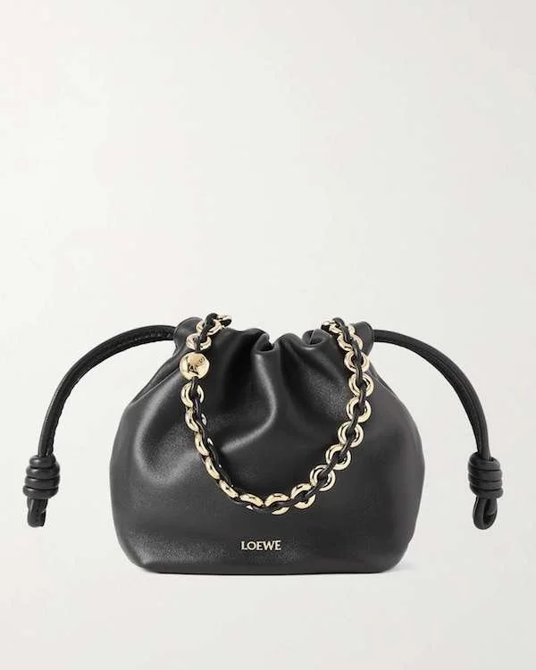 LOEWE * FLAMENCO MINI LEATHER CLUTCH * $2,990