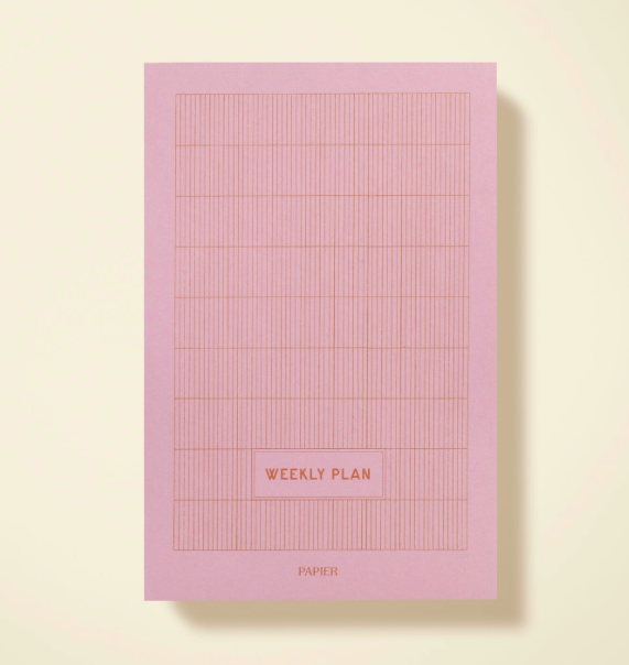 weekly desk planner by Papier