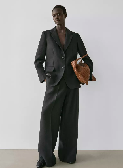 Massimo Dutti linen suit