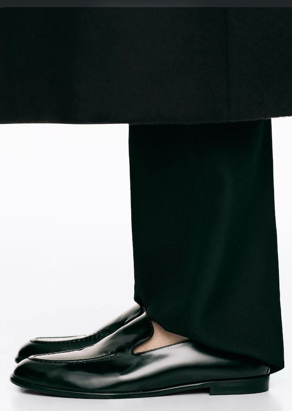 Massimo Dutti leather loafers